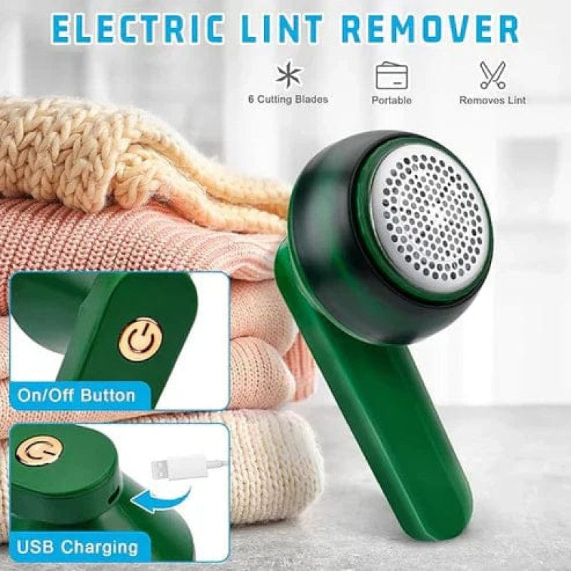 Rechargeable lint remover