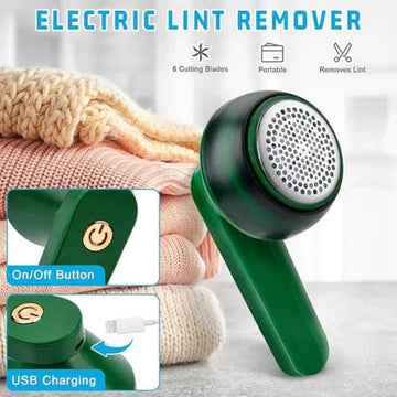 Rechargeable lint remover